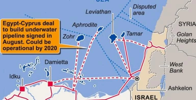 Αποκάλυψη Χριστοδουλίδη: Noble, Delek και Shell πολύ κοντά σε συμφωνία με Κάιρο για αγωγό από την «Αφροδίτη» προς αιγυπτιακό τερματικό